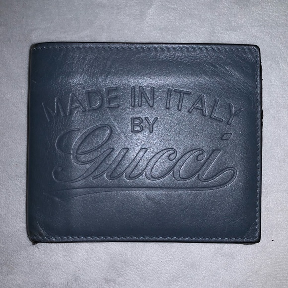 gucci made in italy wallet